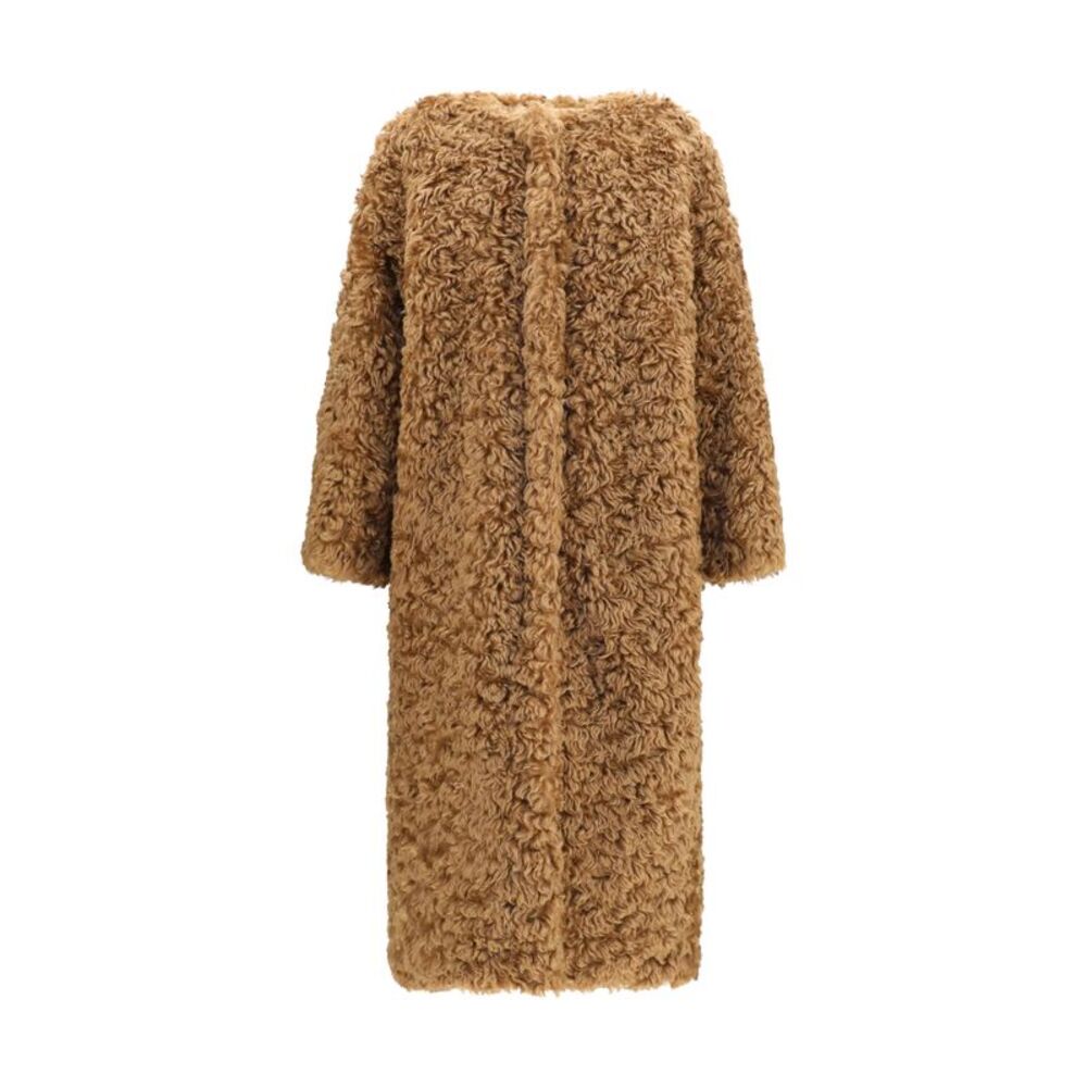Kristina Ti Women Long Plush Coat